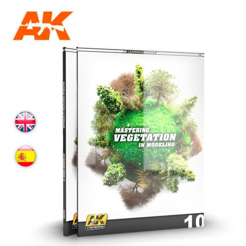 Przejdź do produktu AK INTERACTIVE 295 - Mastering Vegetation in Modeling - poradnik modelarski