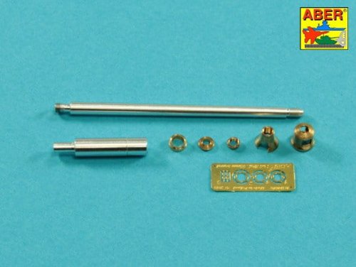 Przejdź do produktu ABER 48L-13  - 1:48 Barrel for German 8,8cm Kw.K 43/3 L/71 Late (two part) gun used on King Tiger Porsche Turret