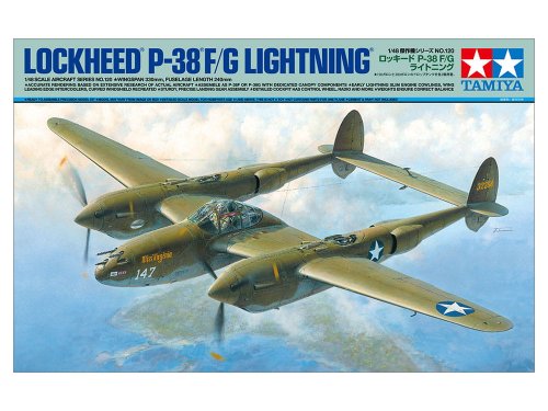 Przejdź do produktu TAMIYA 61120 - 1:48 Lockheed P-38F/G Lightning