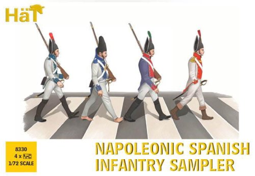 Przejdź do produktu HAT 8330 - 1:72 Napoleonic Spanish Infantry Sampler