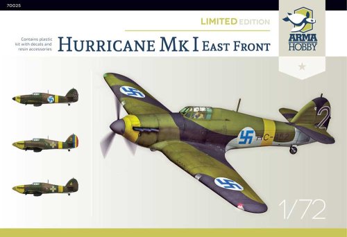 Przejdź do produktu ARMA HOBBY 70025 - 1:72 Hurricane Mk I Eastern Front - Limited Edition