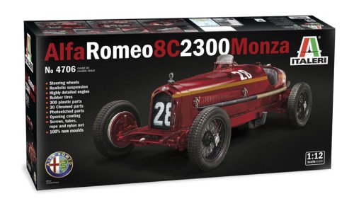 Przejdź do produktu ITALERI 4706 - 1:12 Alfa Romeo 8C 2300 Monza