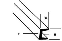 Przejdź do produktu PLASTRUCT 90583 - Ceownik 3,2 mm x 2,3 mm x 375 mm