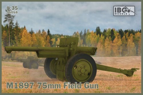 Przejdź do produktu IBG 35058 - 1:35 M1897 Field Gun