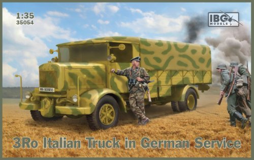 Przejdź do produktu IBG 35054 - 1:35 3Ro Italian Truck in German Service