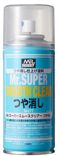 Przejdź do produktu Mr.Hobby B530 - Lakier matowy Mr. Super Smooth Clear Flat w sprayu 170 ml