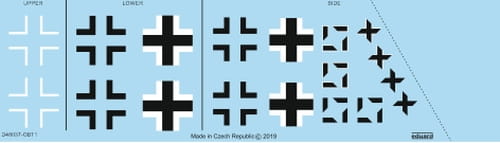 Przejdź do produktu EDUARD D48037 - 1:48 Fw 190A-8 national insignia
