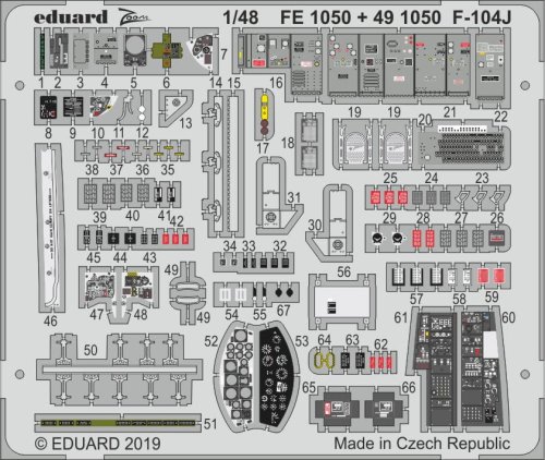 Przejdź do produktu EDUARD FE1050 - 1:48 F-104J