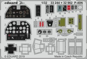 EDUARD 33244 - 1:32 P-40N