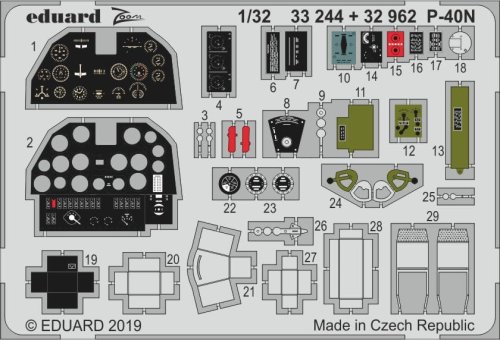 Przejdź do produktu EDUARD 33244 - 1:32 P-40N