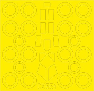 EDUARD CX554 - 1:72 Tu-22