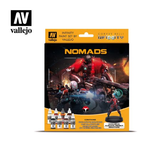 Przejdź do produktu VALLEJO 70233 - Nomads - Infinity Paint Set with Figure