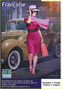 MASTER BOX 24067 - 1:24 Françoise - Dangerous Curves Series
