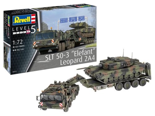 Przejdź do produktu REVELL 03311 - 1:72 SLT 50-3 Elefant + Leopard 2A4