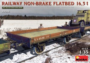 MINIART 39004 - 1:35 Railway non-brake Flatbed 16,5t