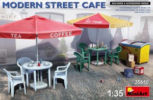 MINIART 35610 - 1:35 Modern Street Cafe