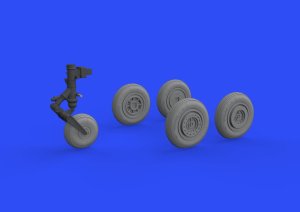 EDUARD 672228 - 1:72 MiG-17 wheels