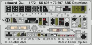 EDUARD SS697 - 1:72 SBD Dauntless