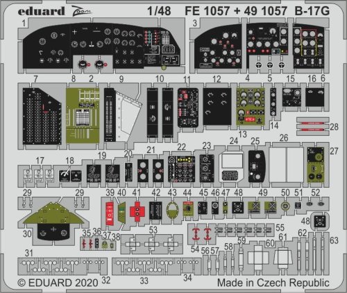 Przejdź do produktu EDUARD FE1057 - 1:48 B-17G