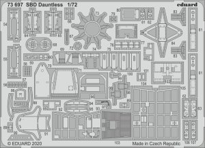 EDUARD 73697 - 1:72 SBD Dauntless