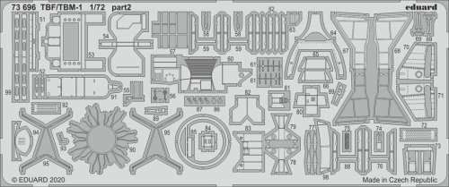 Przejdź do produktu EDUARD 73696 - 1:72 TBF/TBM-1 Avenger