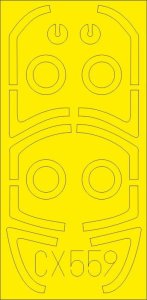 EDUARD CX559 - 1:72 T-4