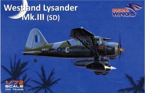 DORA WINGS DW 72023 - 1:72 Westland Lysander Mk.III (SD)