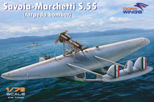 Przejdź do produktu DORA WINGS DW 72020 - 1:72 Savoia-Marchetti S.55 (torpedo-bomber)