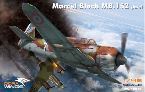 Przejdź do produktu DORA WINGS DW 48019 - 1:48 Marcel Bloch MB.152 (late)