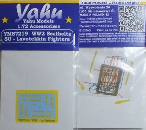 YAHU YMS7219 - 1:72 WW2 Soviet Lavotchkin pasy fototrawione