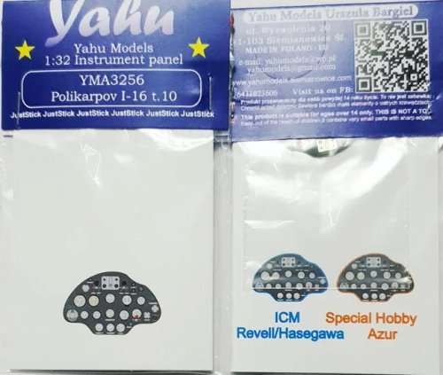 Przejdź do produktu YAHU YMA3256 - 1:32 I-16 early tablica przyrządów