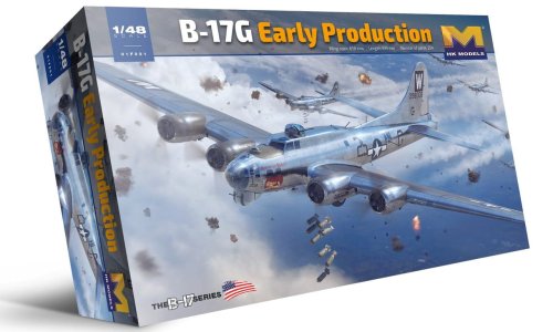 Przejdź do produktu HK MODELS 01F001 - 1:48 B-17G Flying Fortress - early production