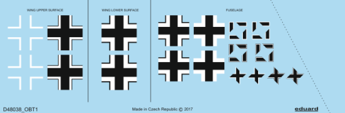 Przejdź do produktu EDUARD D48038 - 1:48 Fw 190A-4 national insignia