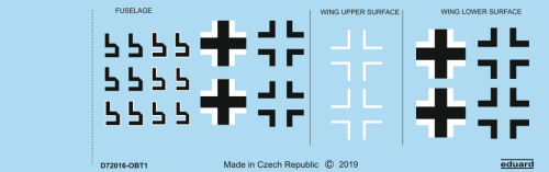 Przejdź do produktu EDUARD D72016 - 1:72 Fw 190A-8 national insignia