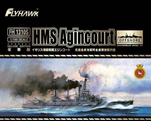 Przejdź do produktu FLYHAWK 1310S - 1:700 HMS Agincourt - Deluxe Edition