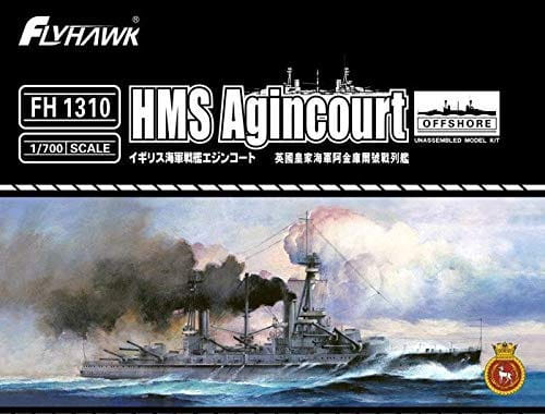 Przejdź do produktu FLYHAWK 1310 - 1:700 HMS Agincourt