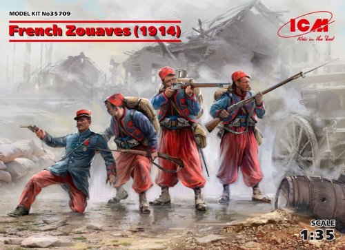Przejdź do produktu ICM 35709 - 1:35 French Zouaves (1914)