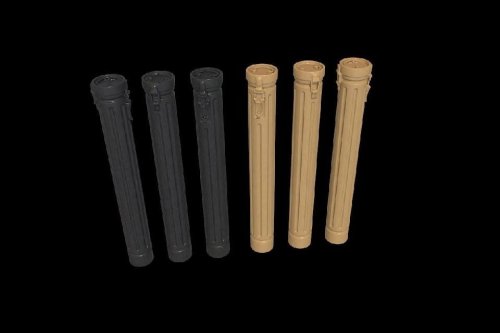 Przejdź do produktu PANZERART RE35-614 - 1:35 Metal ammo containers for 75mm KwK40 (12pcs)