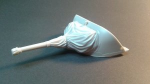 PANZERART RE35-519 - 1:35 M4 Sherman 75 front turret with deep wading canvas cover (Normandy and Pacyfic tanks)