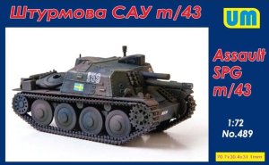 UNIMODELS 489 - 1:72 Assault SPG m/43