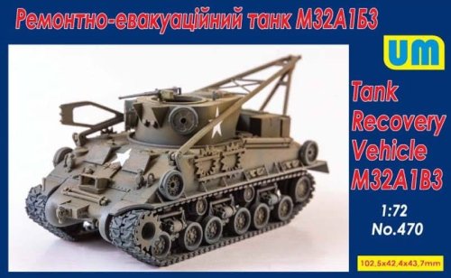 Przejdź do produktu UNIMODELS 470 - 1:72 M32A1B3 Tank Recovery Vehicle