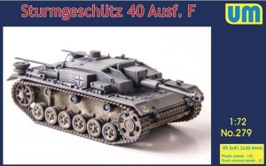 UNIMODELS 279 - 1:72 Sturmgeschutz 40 Ausf.F