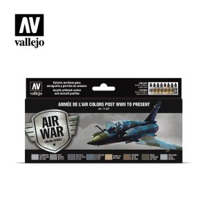 VALLEJO 71627 - Armée de l’Air colors post WWII to present - Model Air Set