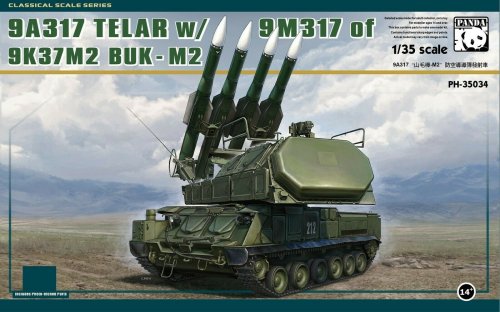 Przejdź do produktu PANDA 35034 - 1:35 9A317 TELAR w/9M317 of 9K37M2 BUK M2