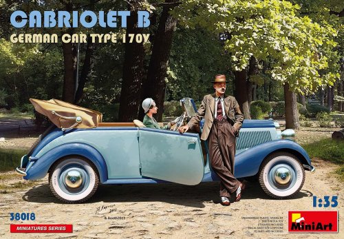 Przejdź do produktu MINIART 38018 - 1:35 Cabriolet B German Car Type 170V