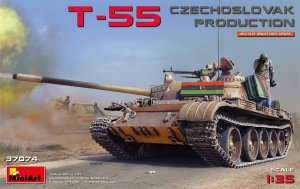 MINIART 37074 - 1:35 T-55 Czechoslovak Production