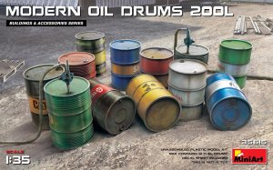 MINIART 35615 - 1:35 Modern Oil Drums 200L