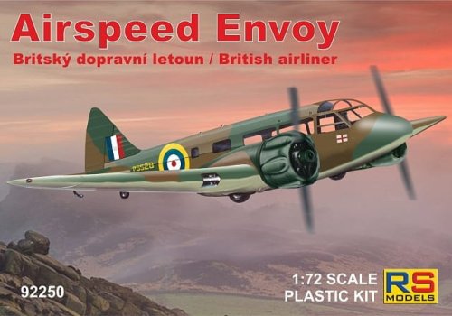 Przejdź do produktu RS MODELS 92250 - 1:72 Airspeed Envoy