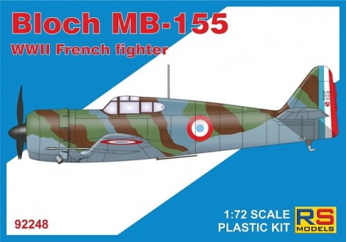 Przejdź do produktu RS MODELS 92248 - 1:72 Bloch MB-155