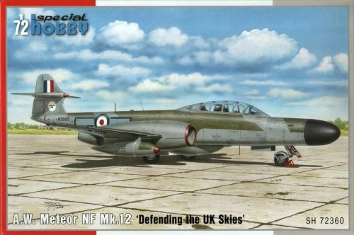 Przejdź do produktu SPECIAL HOBBY 72360 - 1:72 A.W. Meteor NF Mk.12 - Defending he UK Skies
